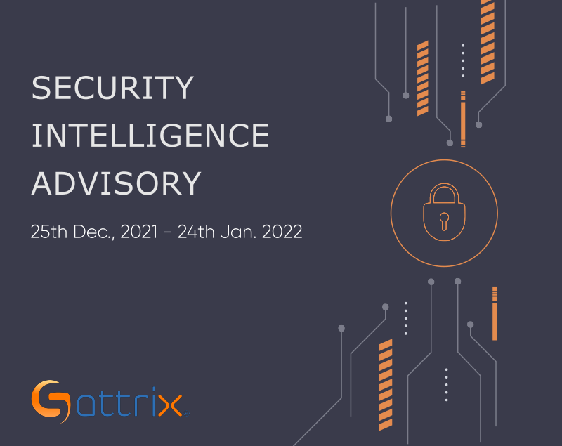 Vulnerability Research Advisory 25th Dec to 24th Jan 2022