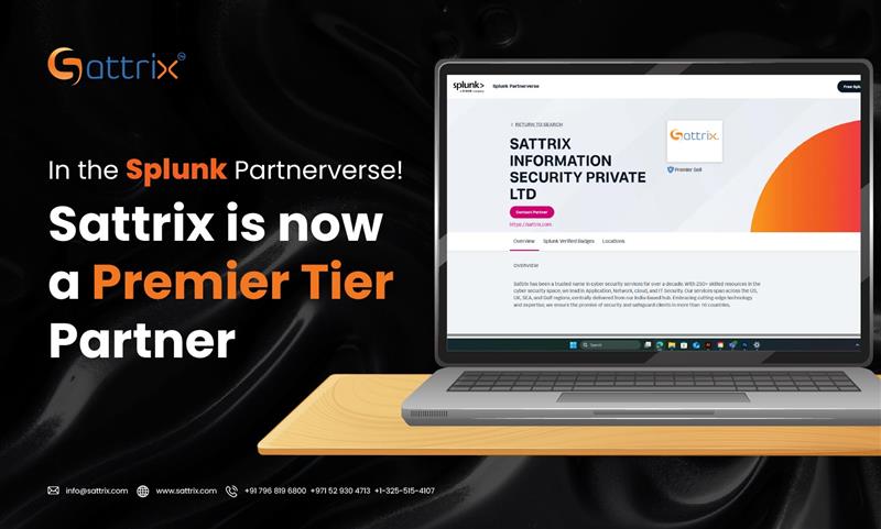 Sattrix Achieves Premier Tier Status in Splunk Partnerverse