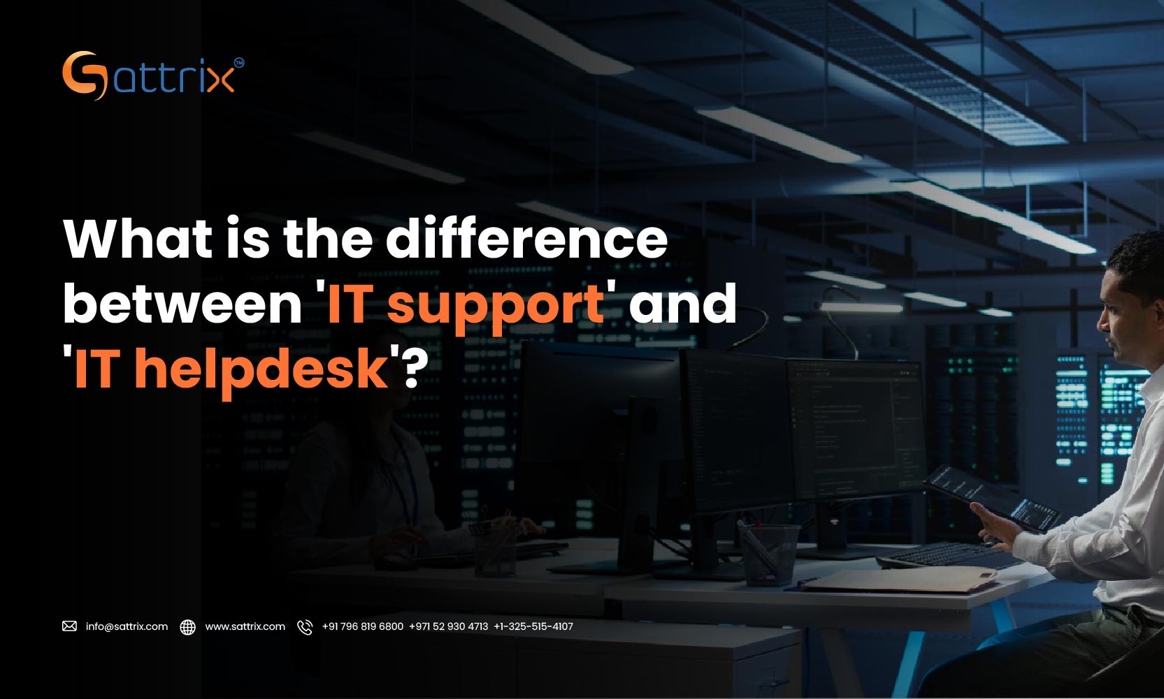 What is the Difference Between IT Support and IT Helpdesk?