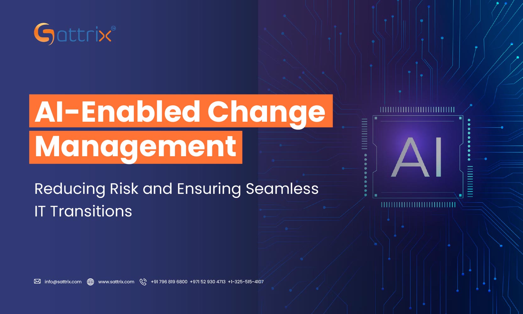 AI-Enabled Change Management: Reducing Risk and Ensuring Seamless IT Transitions